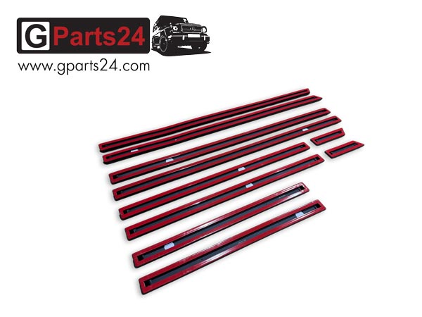 geklebte Schutzleisten G-Klasse w463 Scheuerleisten Seitenleisten 5-Türer A 463 690 03 62 A 463 690 01 62 A 463 690 04 62 A 463 690 06 62 A 463 690 07 62 A 463 690 08 62 A 463 690 09 62