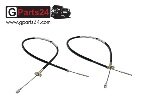 G-Modell Bremsseile 290 GDT Handbremse Seilzug 290GD Turbo Feststellbremse Bremsseilzug Drahtzug kurzer Radstand 2400 mm A4614201385 64 A4614201785 64