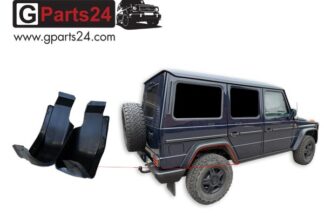 G-Klasse Radhausschalen hinten Nachrüstung Steinschlagschutz Spritzschutz Radhausverkleidung mit Kotflügelverbreiterungen w463 w461 w460 A4636840100 A4636840200