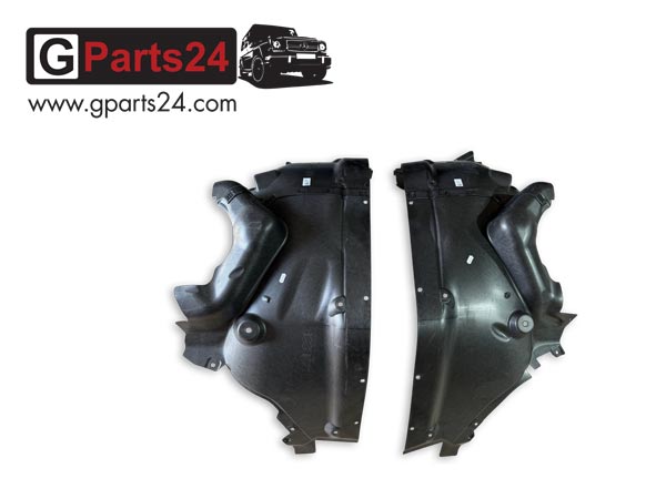 Original Mercedes G-Klasse Radhausschalen vorne G63 Radlaufabdeckung bei Umbau auf AMG Stoßstange w465 A 465 880 91 01 A 465 880 92 01