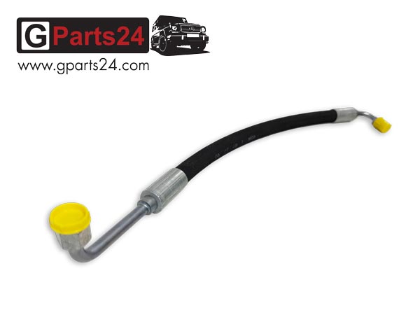 Original Mercedes G-Modell Druckleitung Lenkgetriebe 300GE M103 Servoschlauch Lenkung 500GE M117 bis Ident 082855 w463 A 463 997 00 82