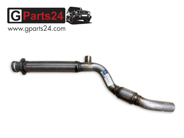 Original Mercedes G-Modell Puch 230GE Flexrohr vor Kat Auspuffrohr Mitte Katalysator Schweizer Armee w460 w461 A4604903519 A4604903619