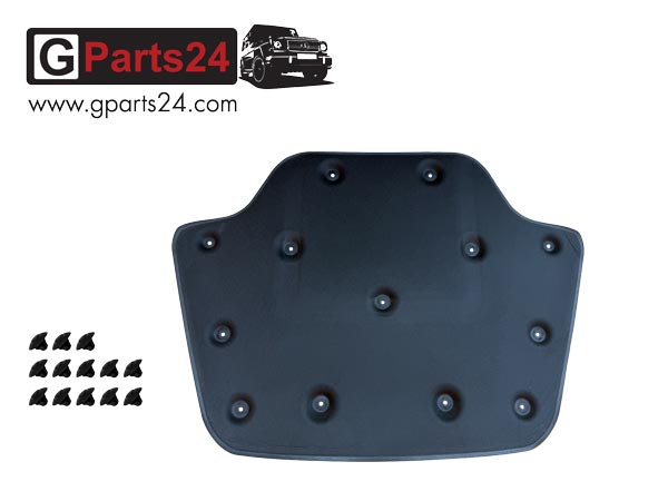 G-Klasse Motorhaubendämmung G350d G400d G450d G500 G63 G580 Abdämpfung Dämmmatte Set w463a w465 A4636826701 A0019880325